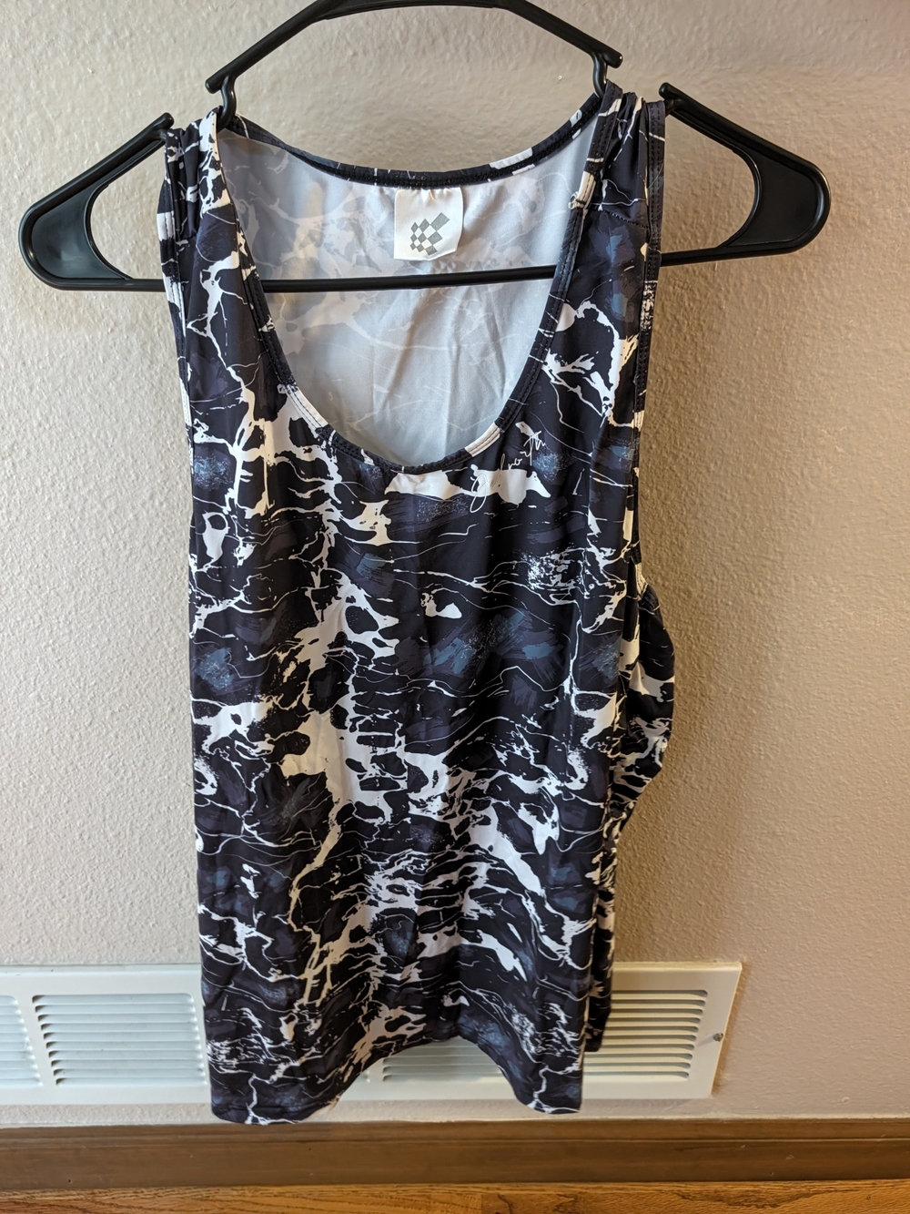 Jed North Men's Marble Print Tank Top - Medium